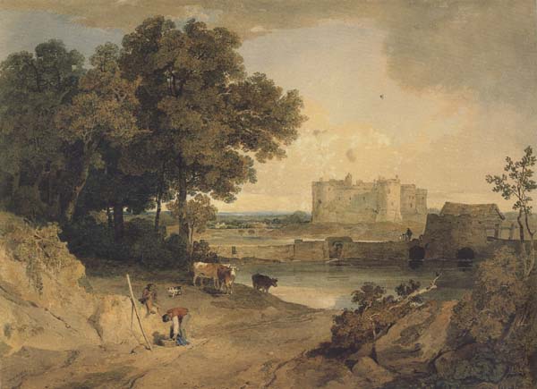Carew Castle,Near Pembroke (mk47)